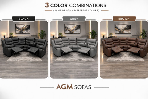 Roma corner black brown - |,