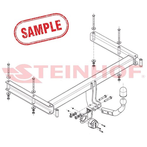 Steinhof towbar for volkswagen - towbar,