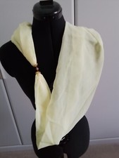 Genuine SCARFLACE from Moira C Block Colour  YELLOW with Leaflet BNWOT