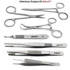 Veterinary Students Dissection Kit Surgical Instruments Vet Minor Surgery Tools