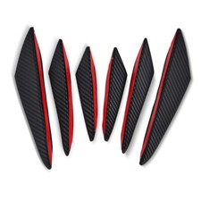 6x Universal Carbon Fiber Car