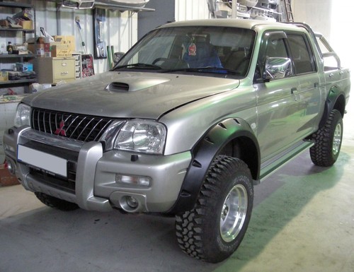 Wide fender flares - , wheel