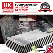 Camper Van Insulation Sound Deadening Floor Roof Mat + Tools For VW T1 2 5 6 UK