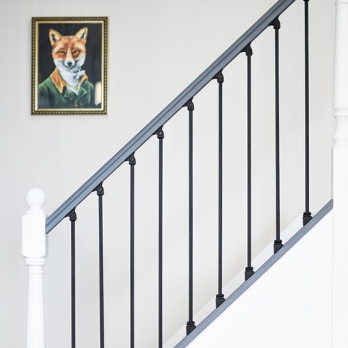 Enfield black steel - enfield, stair