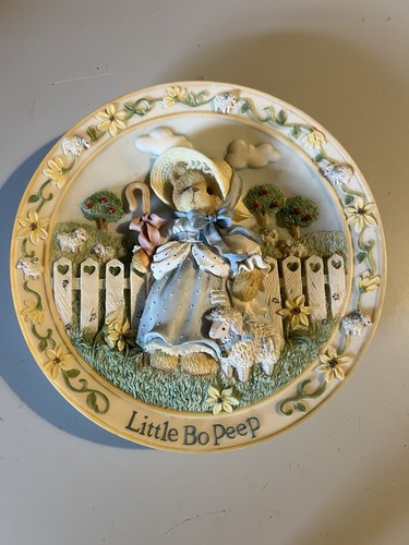 Decorative nursery rhyme plate - rhyme,