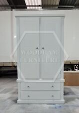 HANDMADE AYLESBURY GENTS DOUBLE WARDROBE, MANY COLOURS AVAILABLE (NOT FLATPACKED