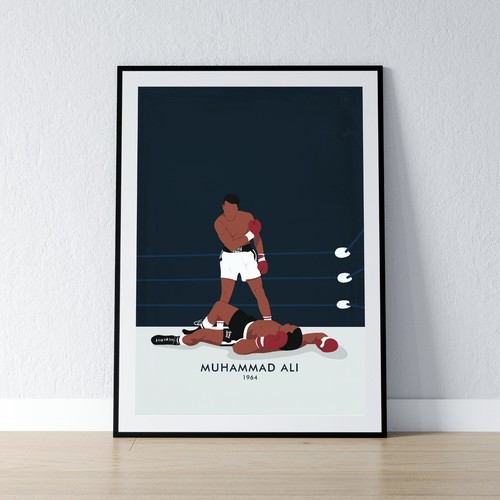 Muhammad ali 1964 poster a3 - muhammad,