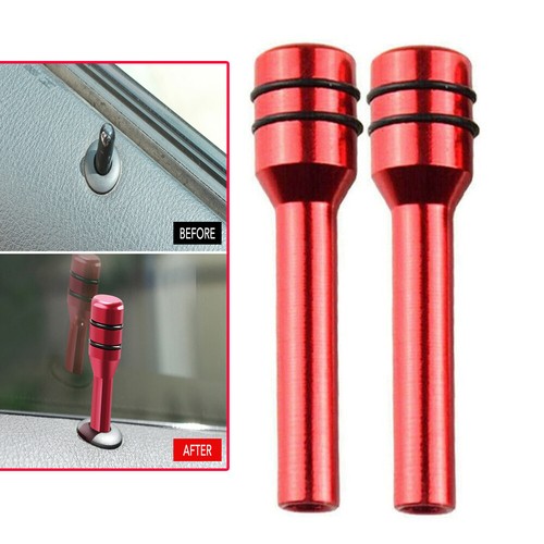 Aluminum red car - red, interior