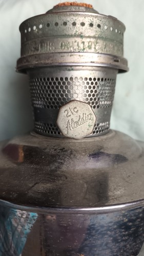 Old aladdin oil lamp - , 21