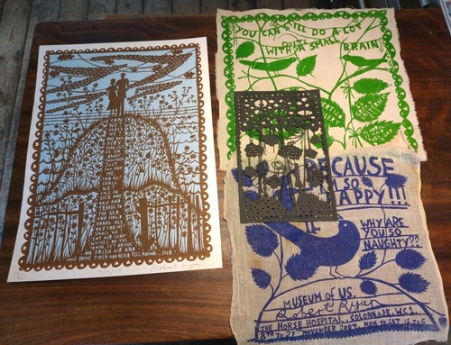 Rob ryan screenprint can - rob, ‘can