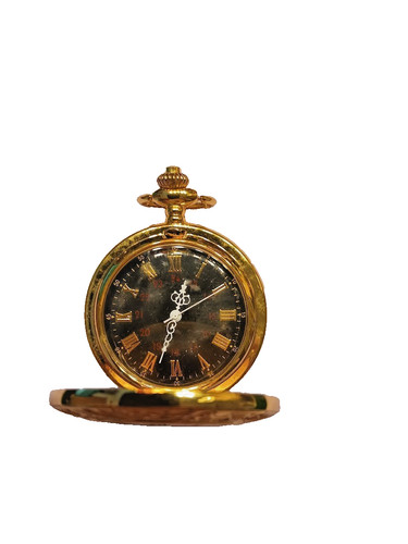 Half hunter pocket watch - half,