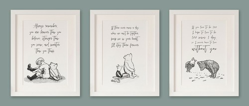 Set winnie the pooh quote - 3,