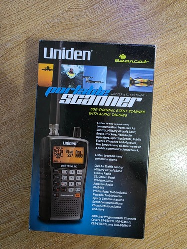Uniden ubc 125xlt handheld - uniden,