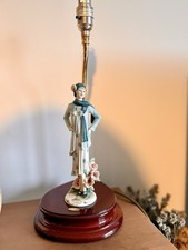 Giuseppe Armani “Poppy” Florence 1998 Collection Art Deco Lamp – Working