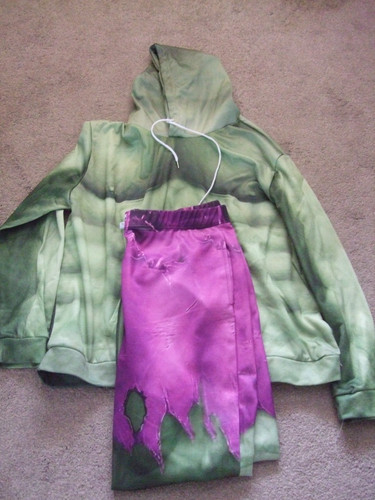 Hulk fancy dress costum adults - hulk,