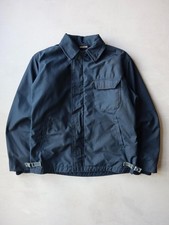 Vintage 90s US Navy Blue Military Utility Deck Jacket Coat Size M Lined