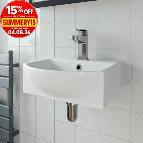 Bathroom wall hung basin - bathroom,