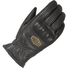 Segura Panther Leather Motorcycle Gloves - Black - Classic 1105/SGM690