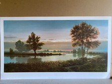 FISHING ANGLING RIVERSCENE Art