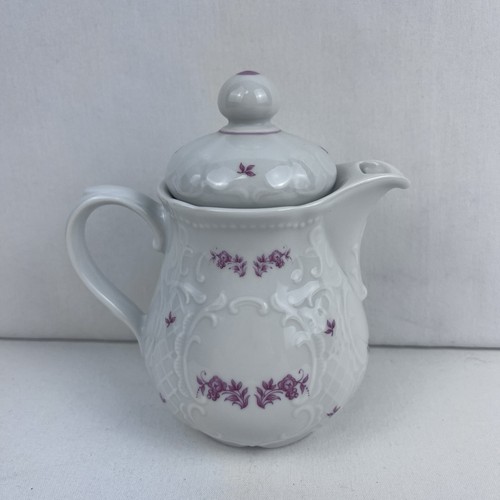 Vintage porcelain tea pot - vintage,