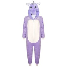 Kids Girls Purple Unicorn A2Z