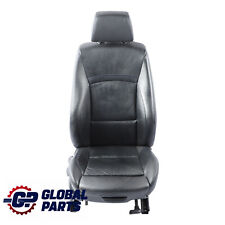 Front Seat BMW E90 E91 LCI Right O/S M Sport Black Leather Dakota Blue Stitching