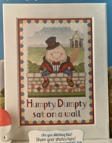 Cross stitch chart humpty - stitch,