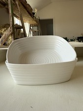 SOPHIE CONRAN Portmeirion Small White Rectangular Oven Dish L20.8 cm