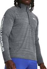Under Armour Tech Evolved Core Mens Training Top Grey Half Zip Gym Long Sleeve