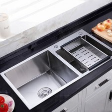 Double bowl stainless - double,