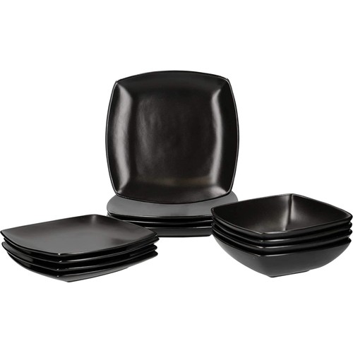 Raven piece black - black, square