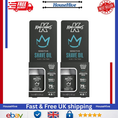 King shaves sensitive - 2x,