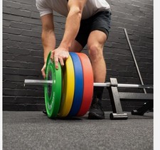 Full Double Barbell Deadlift