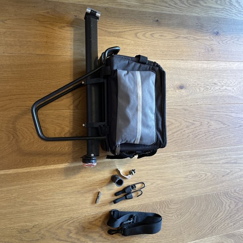 Bike pannier rack and - bike, bag