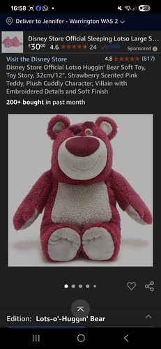 Lotso bear disney - bear, store