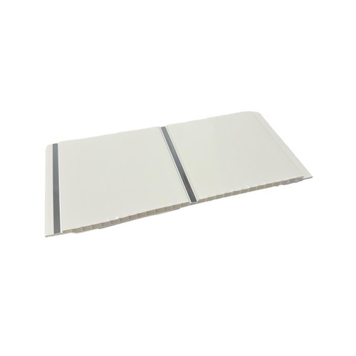 Gloss white chrome strip - chrome,