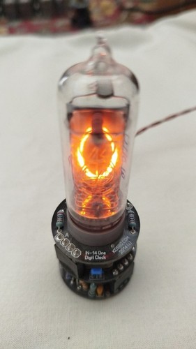 Digit nixie tube clock - 1,