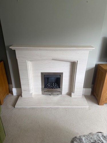 5ft stone fireplace surround - 5ft,