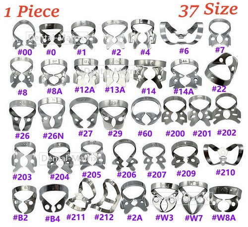 Endodontic rubber dam clamps - endodontic,