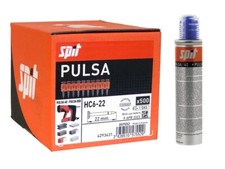 Spit Pulsa 800 HC6-17 Nails 22 mm (Pack of 500+ Gas) New