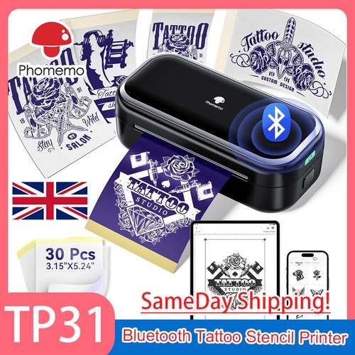 Phomemo tp31 tattoo stencil - phomemo,
