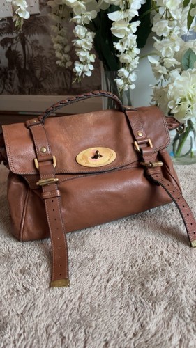 Mulberry alexa satchel tan - satchel,