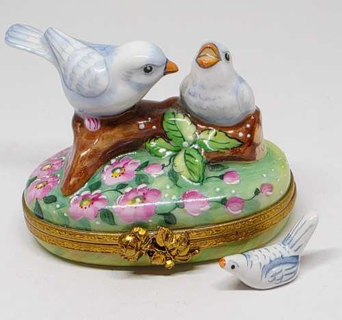 Limoges box mother - limoges, baby