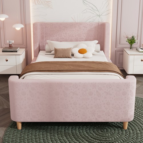 3ft single sleigh bed frame - 3ft,