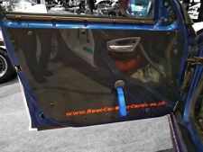 2x VW GOLF MK2 GTi 3 Door * Lightweight Carbon Effect FRONT Door Card Panels