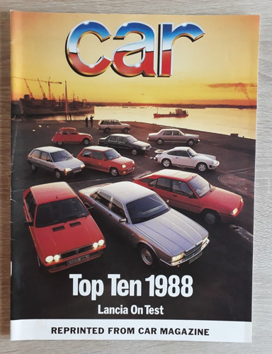 Lancia test brochure 1988 - lancia, on