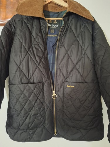 Black barbour woodhall quilted - black,