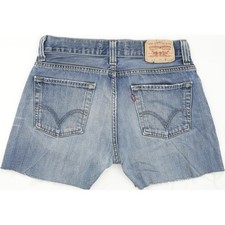 Levi's 512 Blue Hot Pants