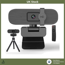 4K Ultra HD Webcam with Mic &