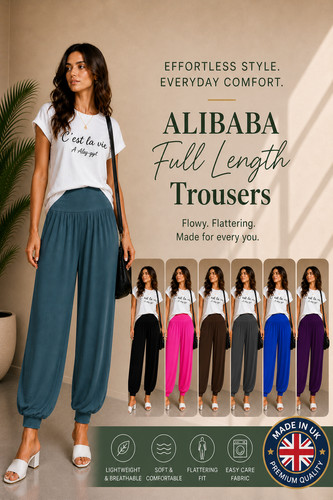 Women alibaba trousers uk - trousers,